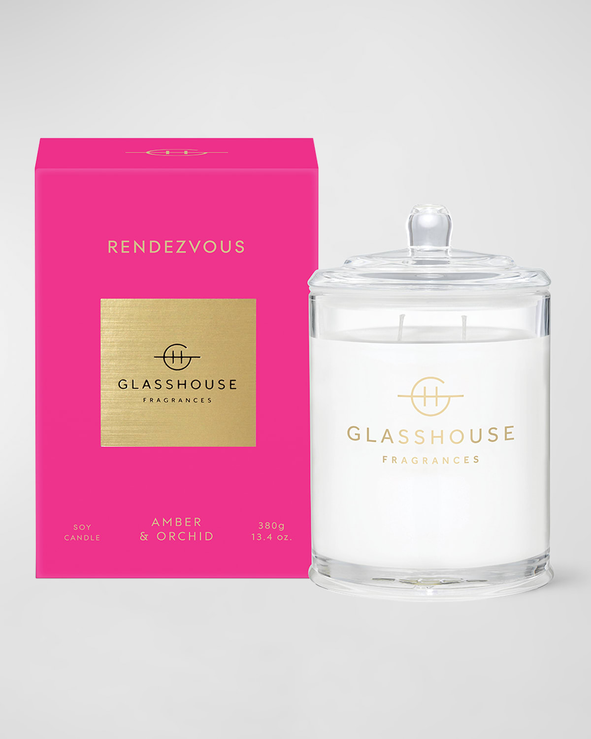 Glasshouse Fragrances 13.4 Oz. Rendezvous Scented Candle