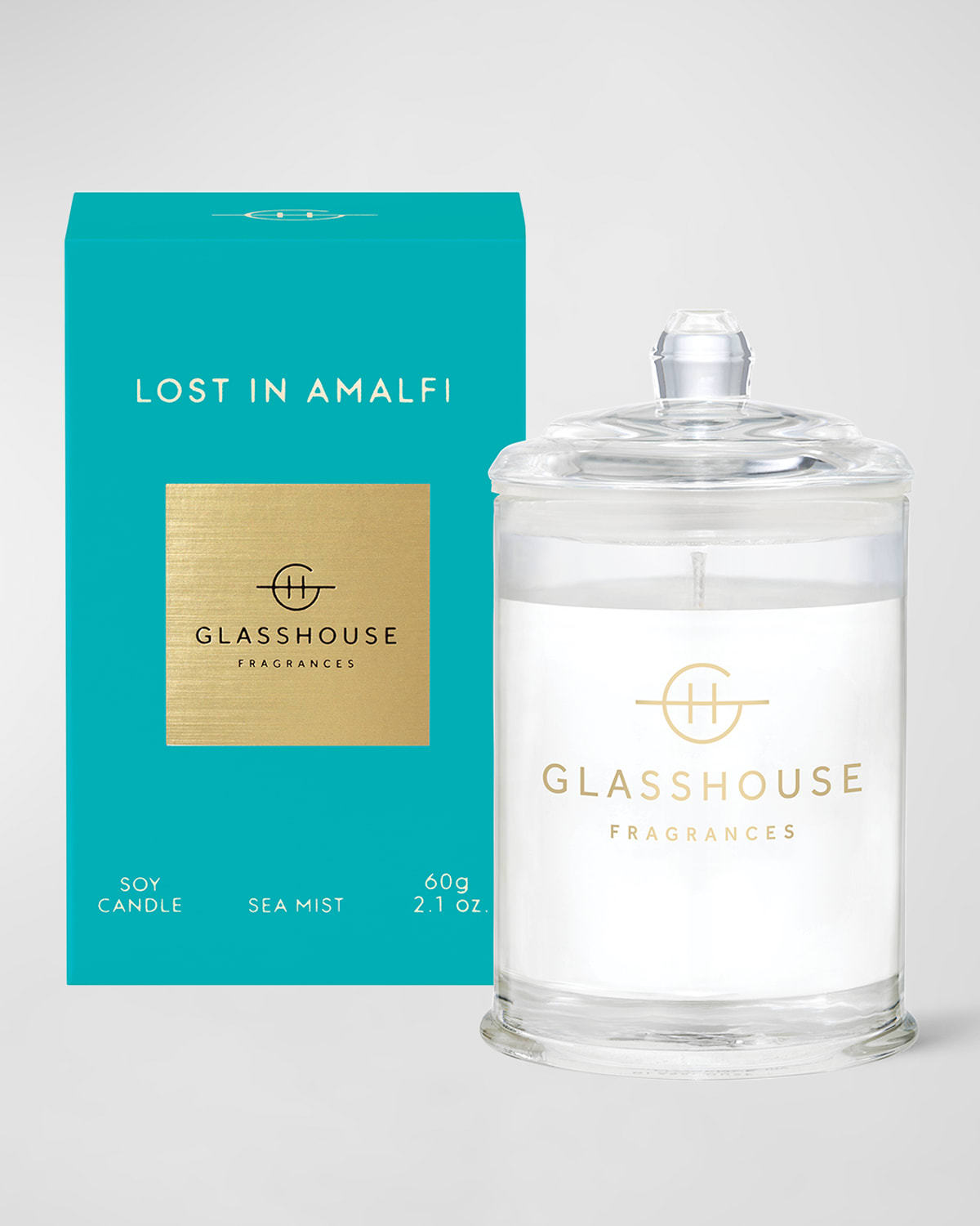 Glasshouse Fragrances 2.1 Oz. Lost In Amalfi Scented Candle