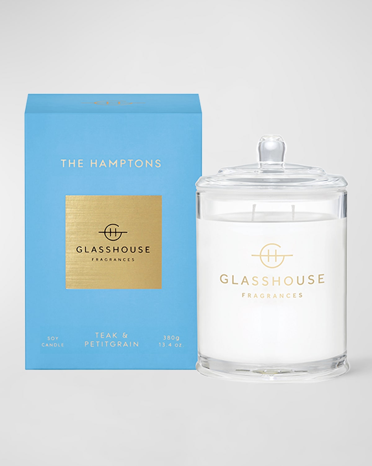 Glasshouse Fragrances 13.4 Oz. Melbourne Muse Candle In Blue