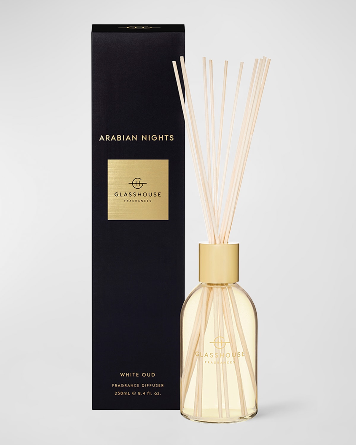 Glasshouse Fragrances Arabian Nights 8.4 Fl. Oz. Fragrance Diffuser In Black