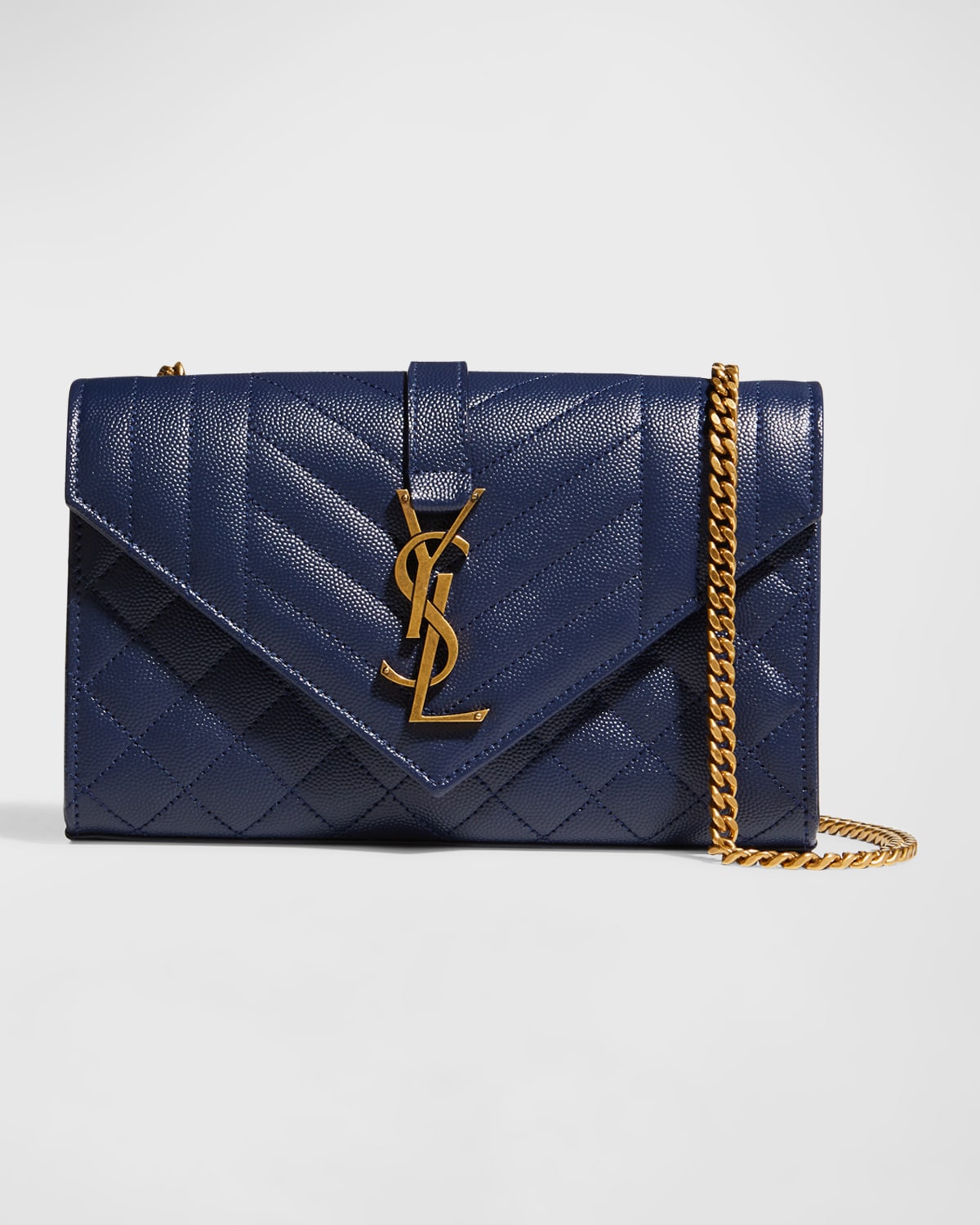 Ysl blue outlet crossbody bag