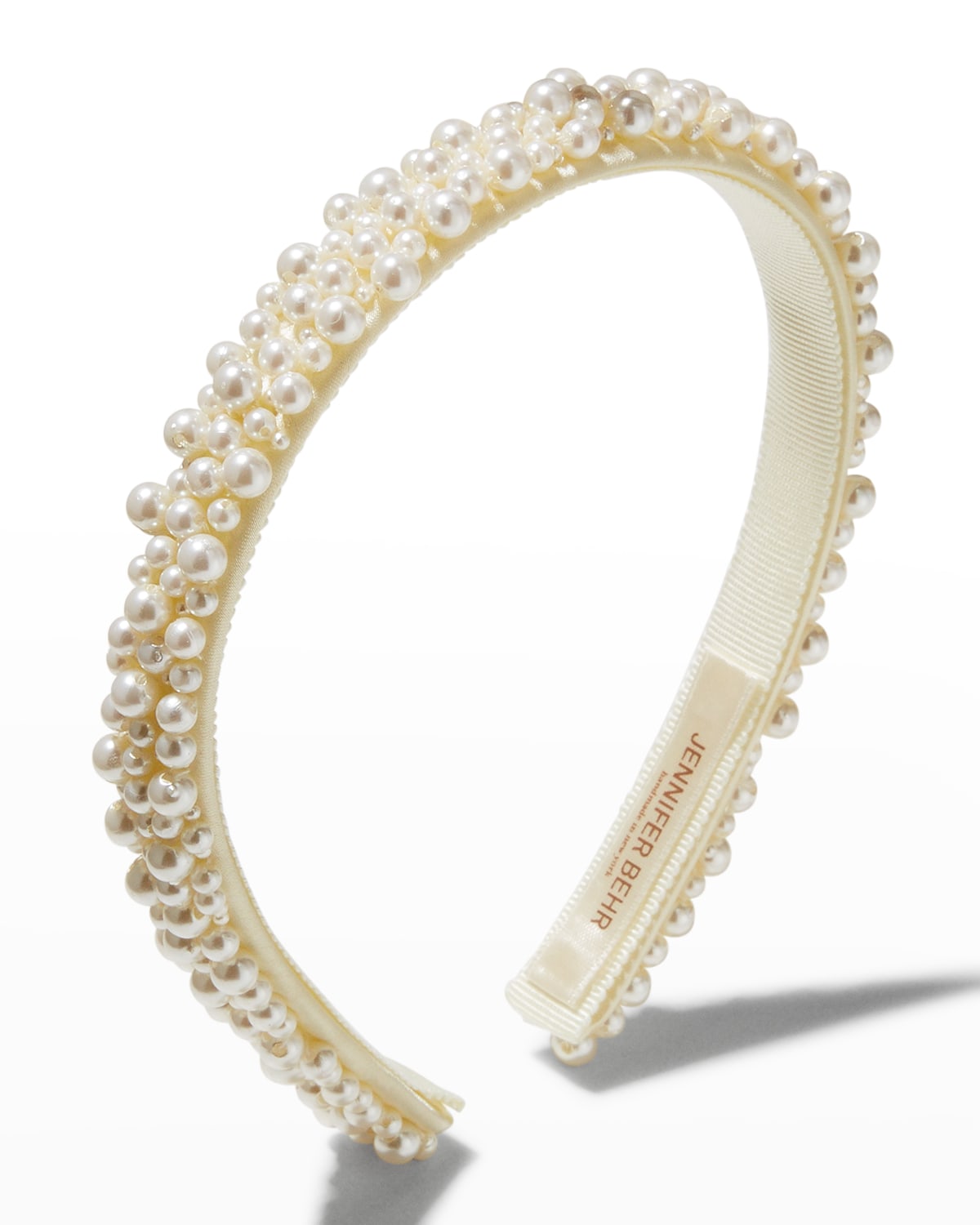 24k Gold Electroplate Large Pearl Strand Necklace