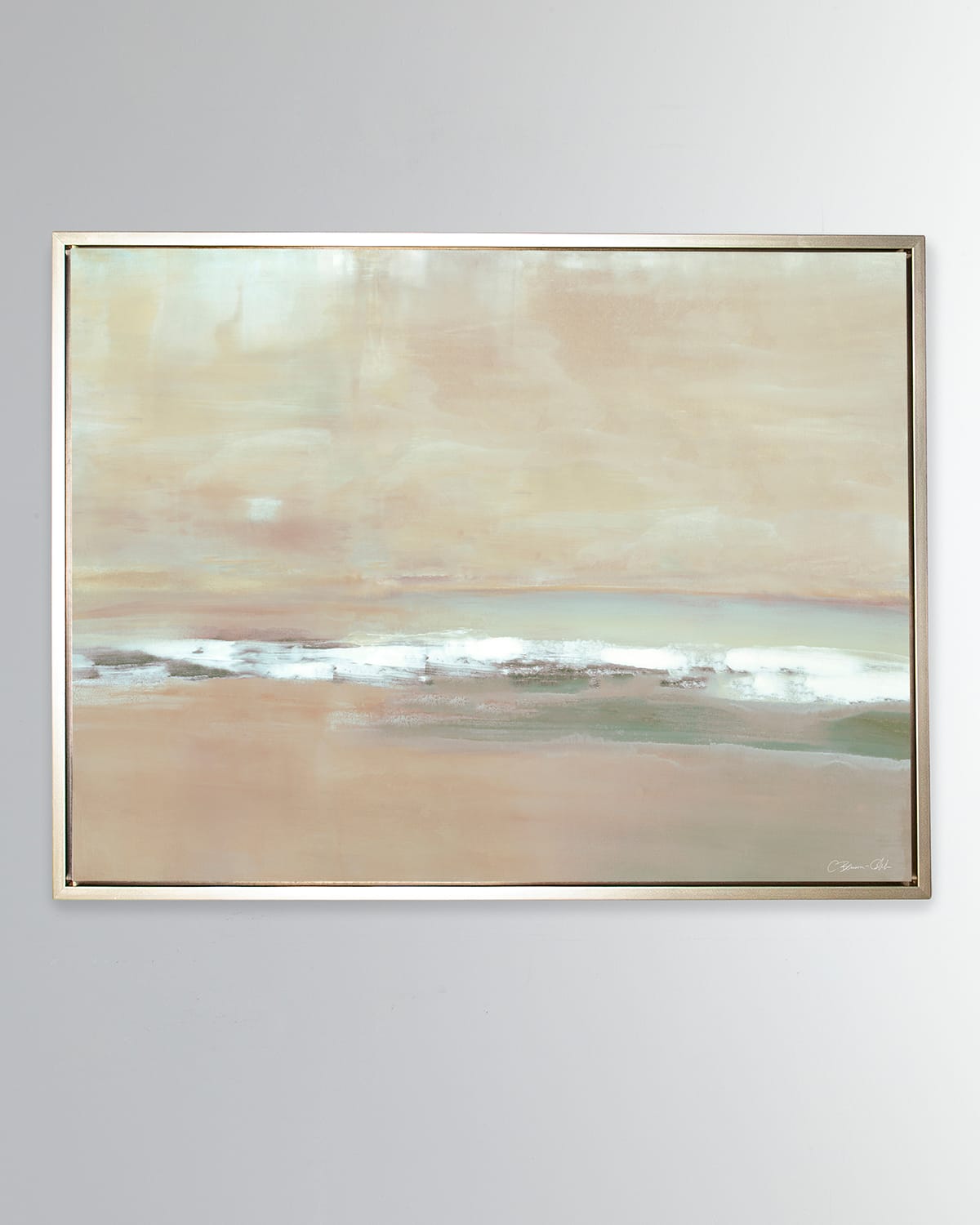 Tangents Giclee by Carol Benson-Cobb, Hand-Embellished