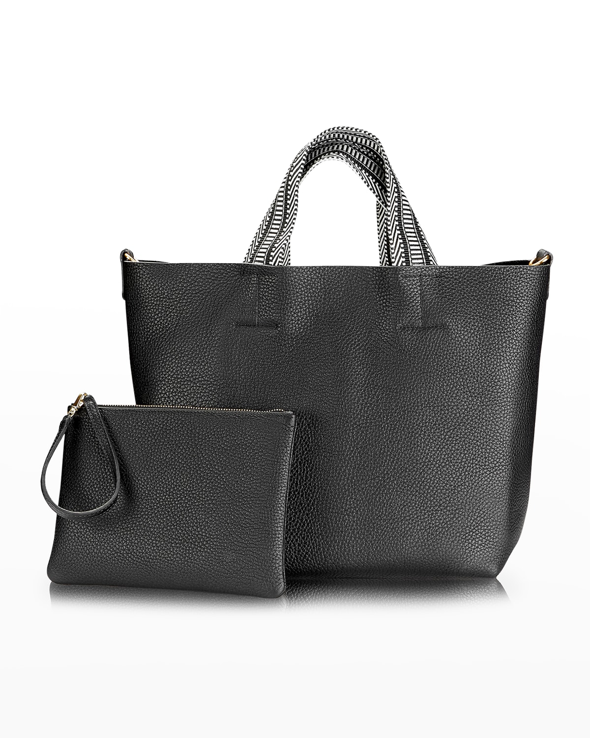 Gigi New York Leigh Pebble Leather Tote Bag