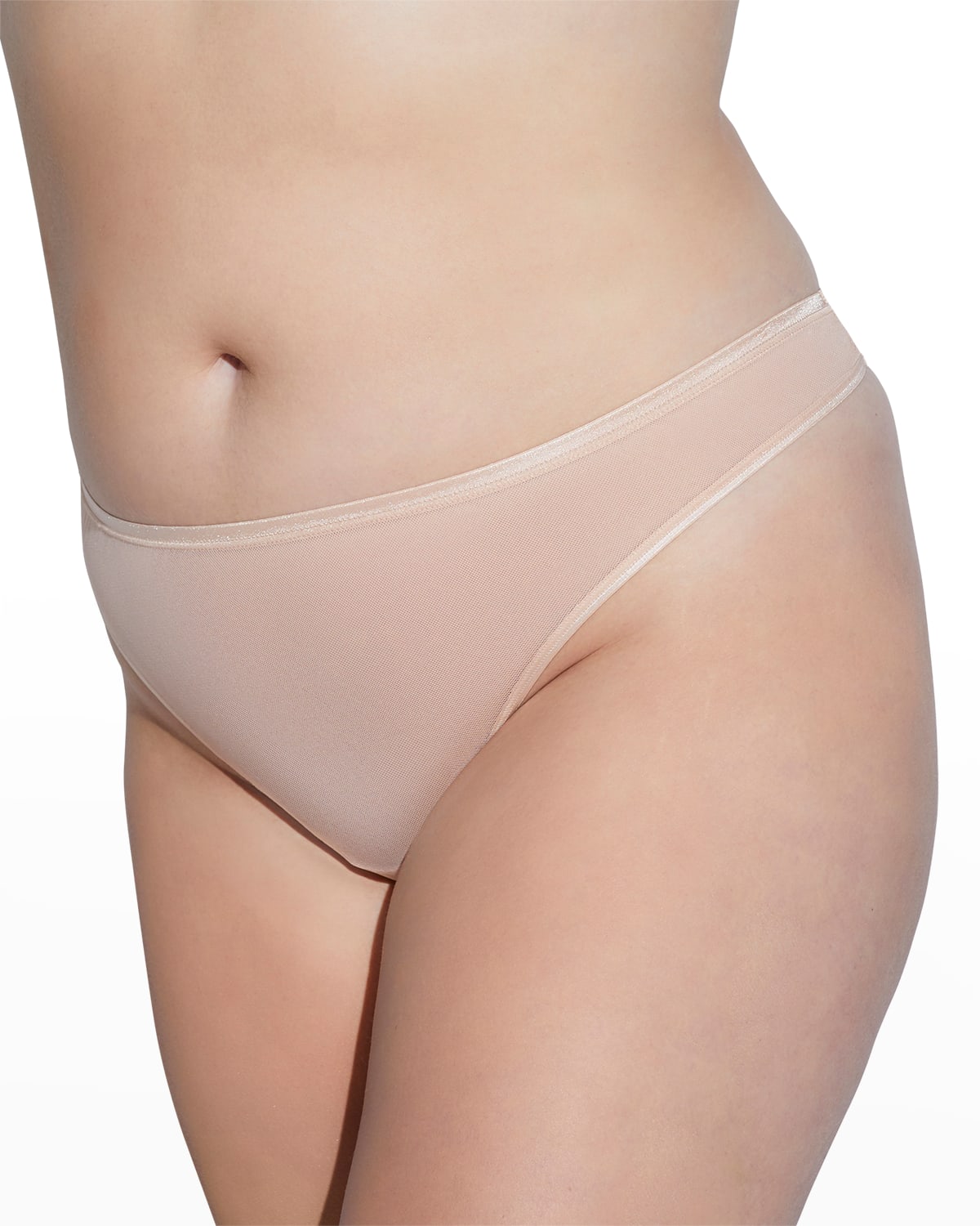 Cosabella Soire Mesh Thong In Sette