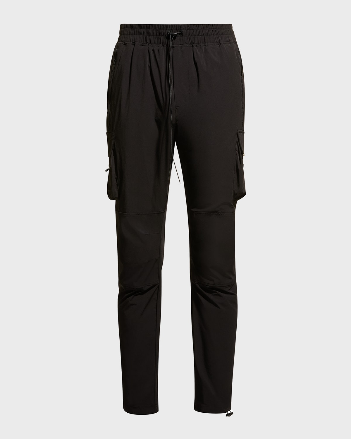 Represent 247 Nylon Blend Techno Sweatpants In Black