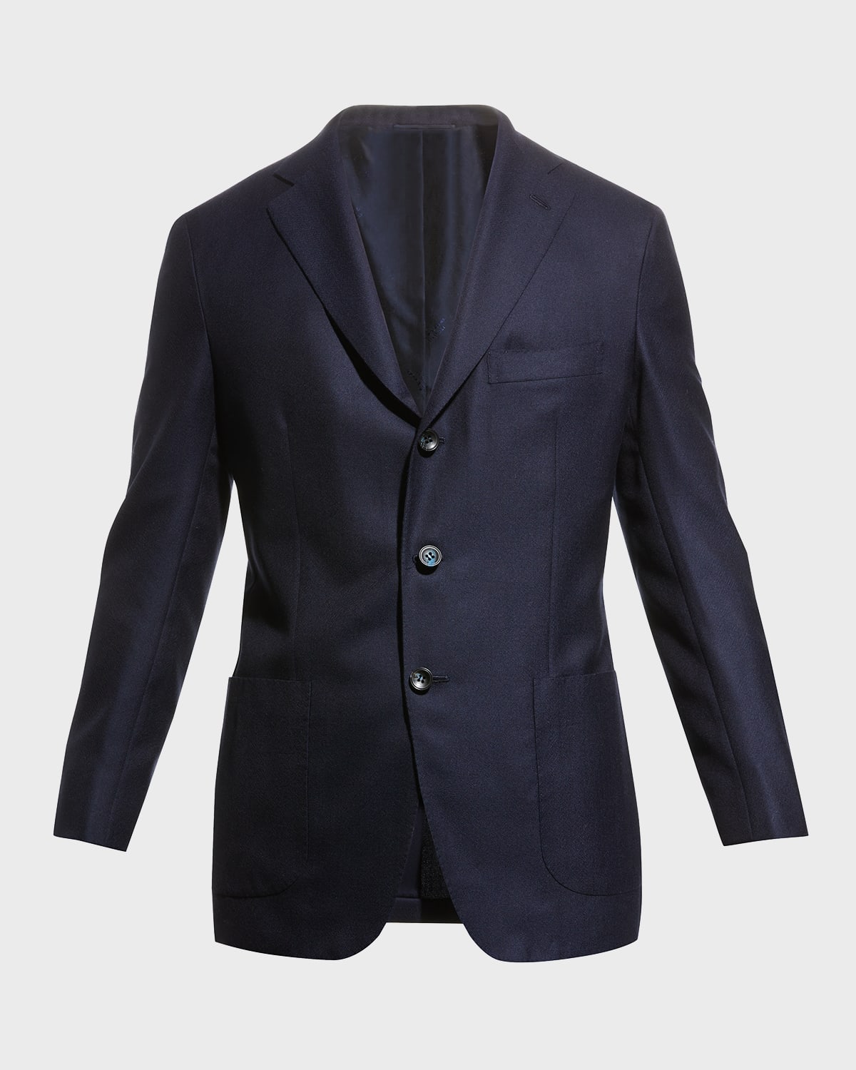 Men's Cashmere Solid Blazer