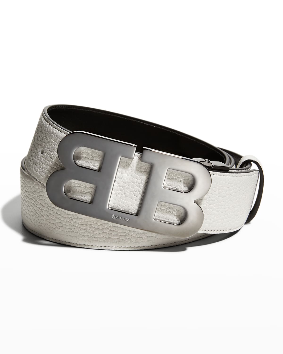 Bally Men's B-Chain 40mm Reversible Monogram Leather Belt – Maison dé  Bouchard