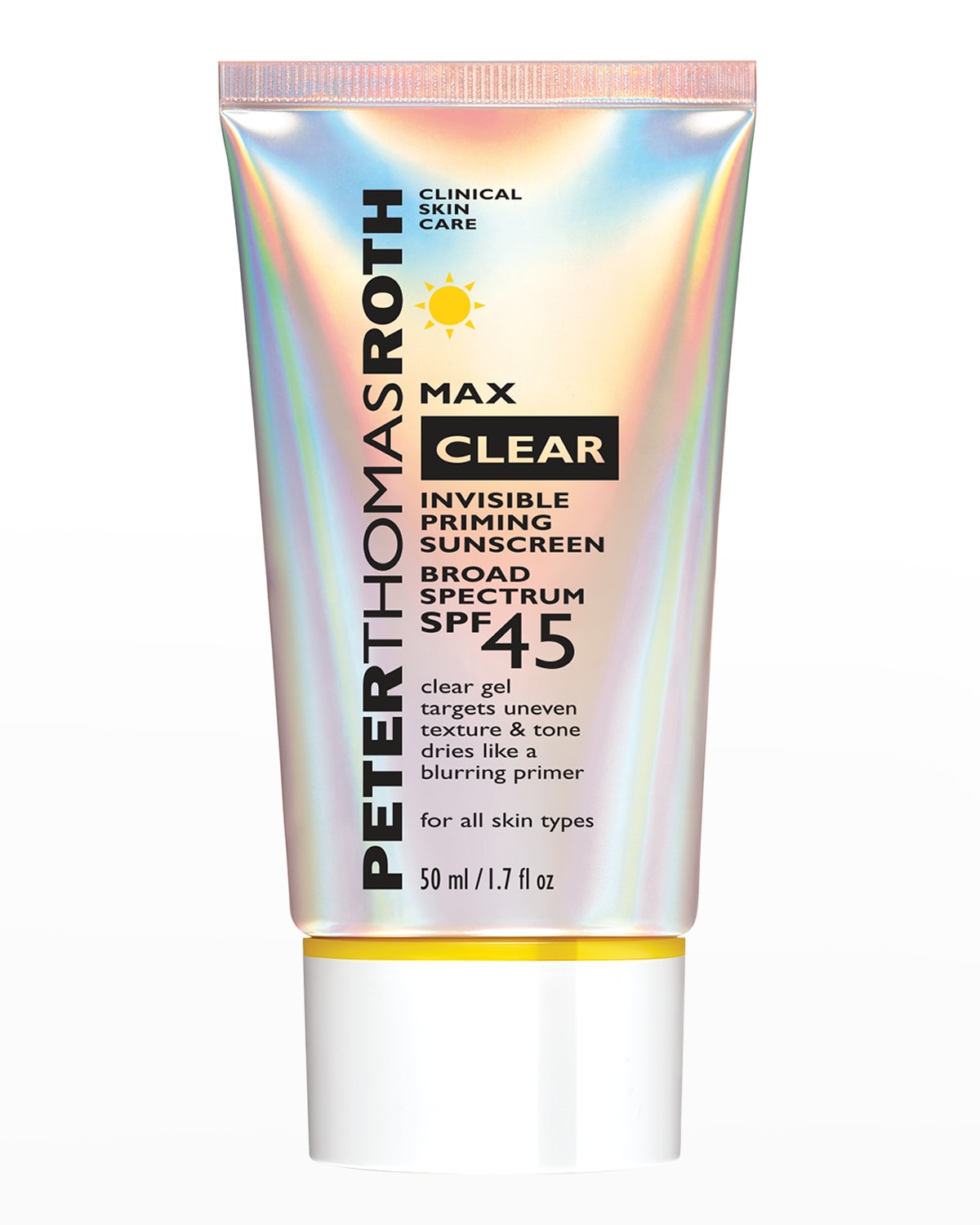 Max Clear Invisible Priming Sunscreen Broad Spectrum SPF 45, 1.7 oz.