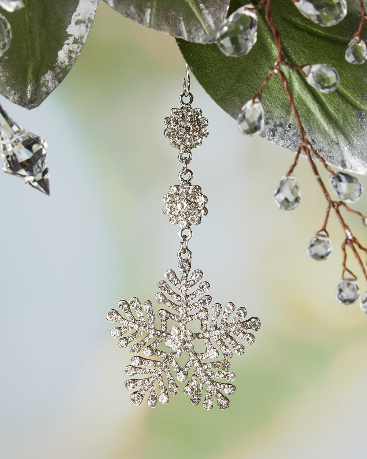 Snowflake Ornament, 2.5"