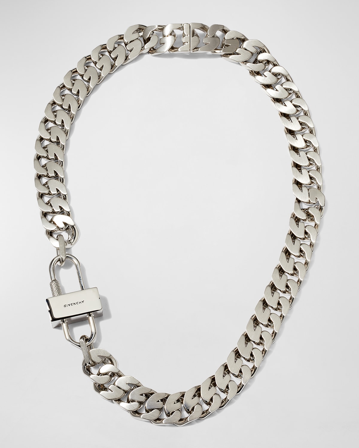Givenchy Men's Lock G-Chain Necklace