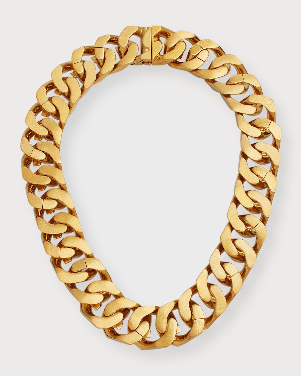 Shop Givenchy Men's G-chain Necklace In Golden Yellow