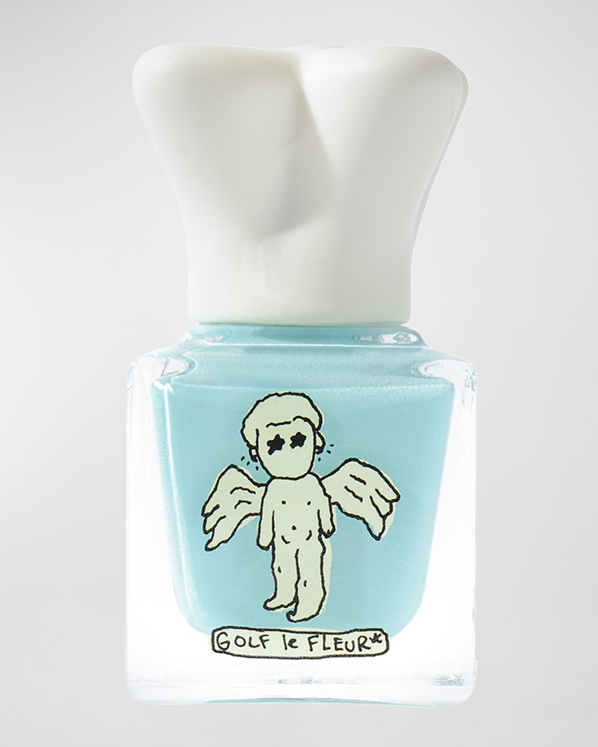 Shop Golf Le Fleur 0.45 Oz. Solid Gloss Nail Polish In Geneva Blue