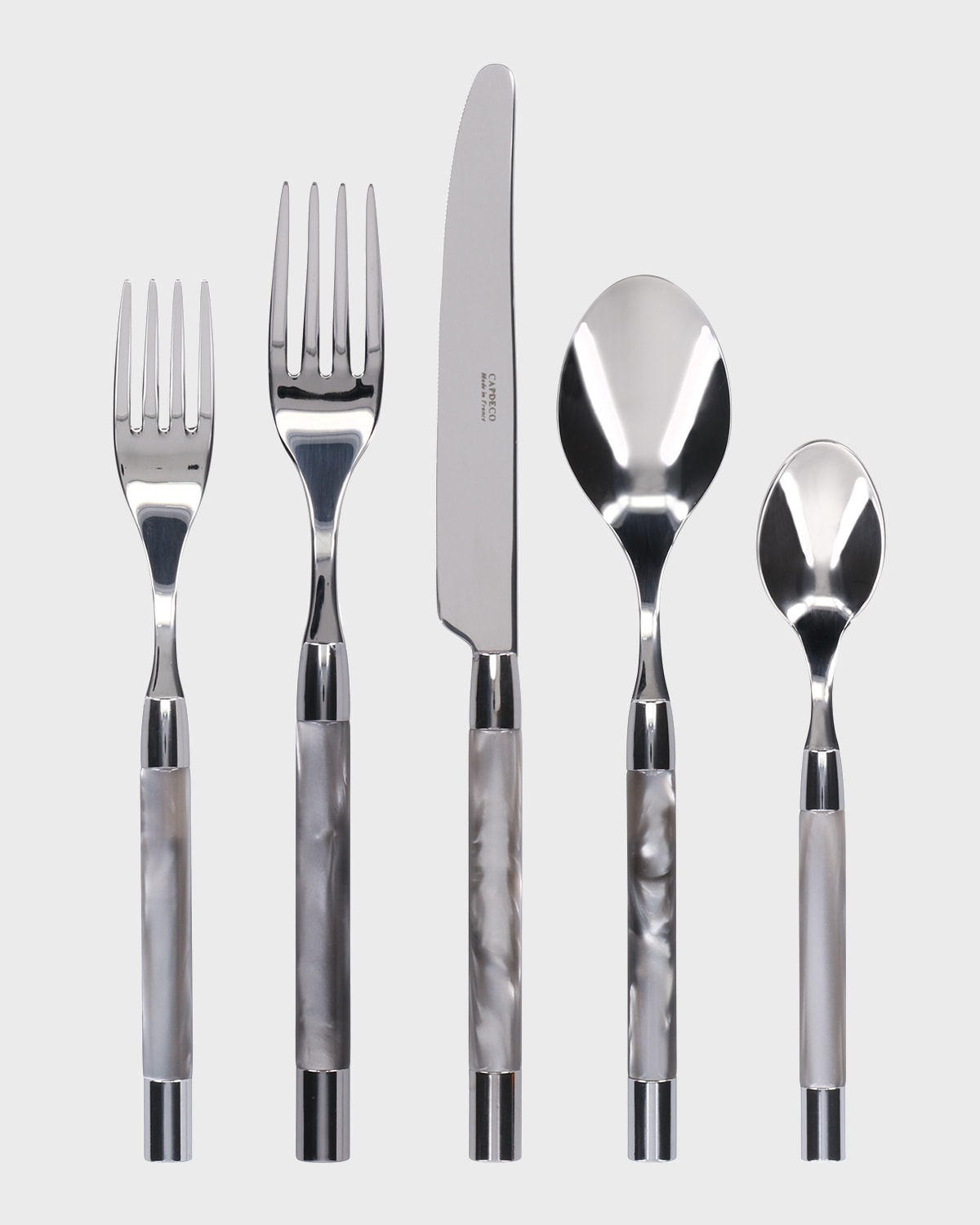 Capdeco Conty 5-piece Place Setting, Grey