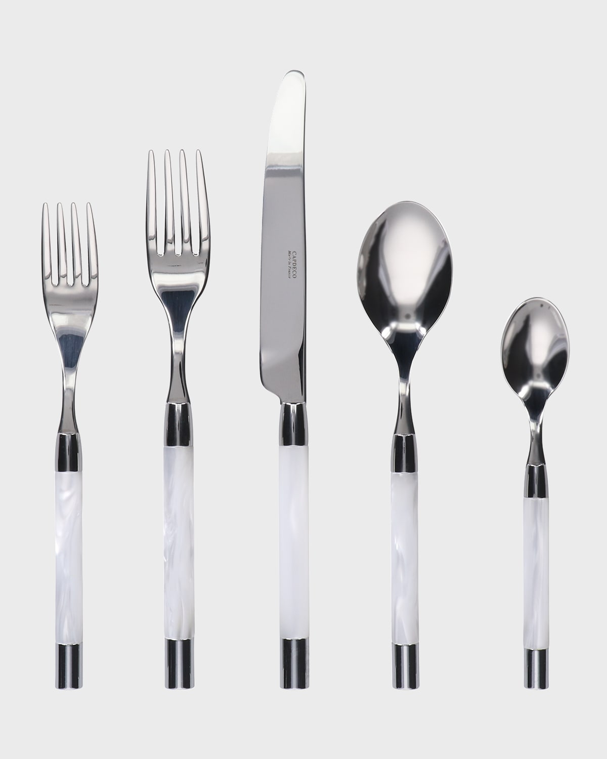 Capdeco Conty 5-piece Place Setting, White