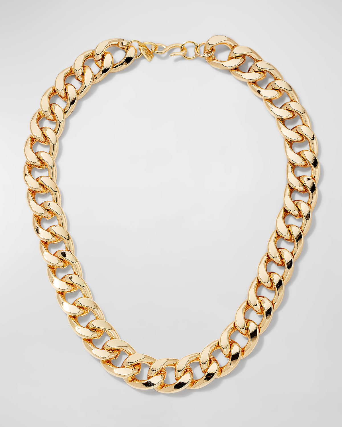 Shop Kenneth Jay Lane Gold Link Necklace