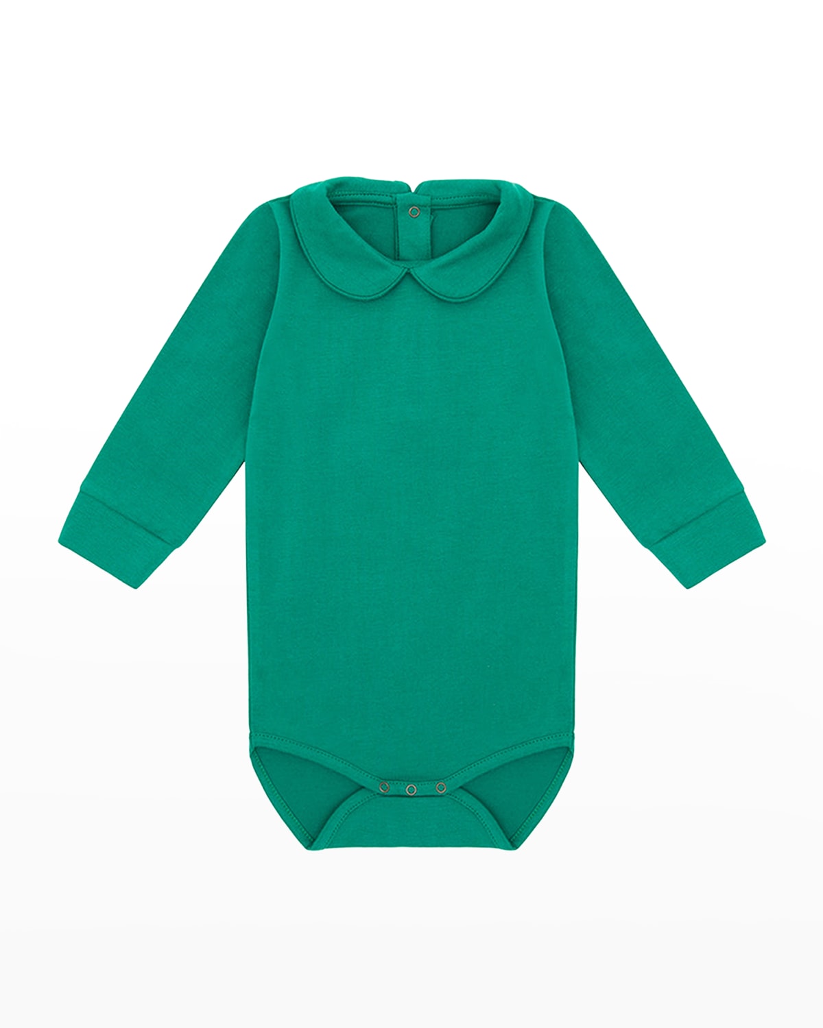 Vild - House Of Little Kid's Jersey Bodysuit In Emerald Green