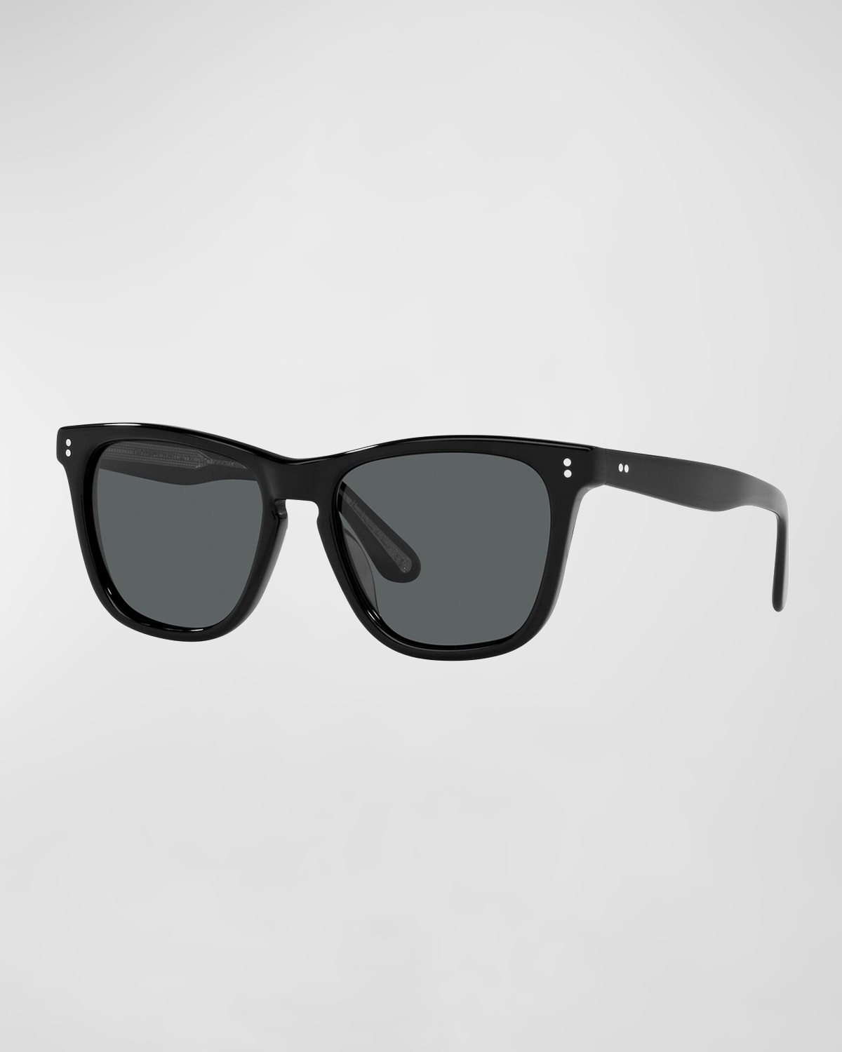 OLIVER PEOPLES LYNES SQUARE ACETATE SUNGLASSES