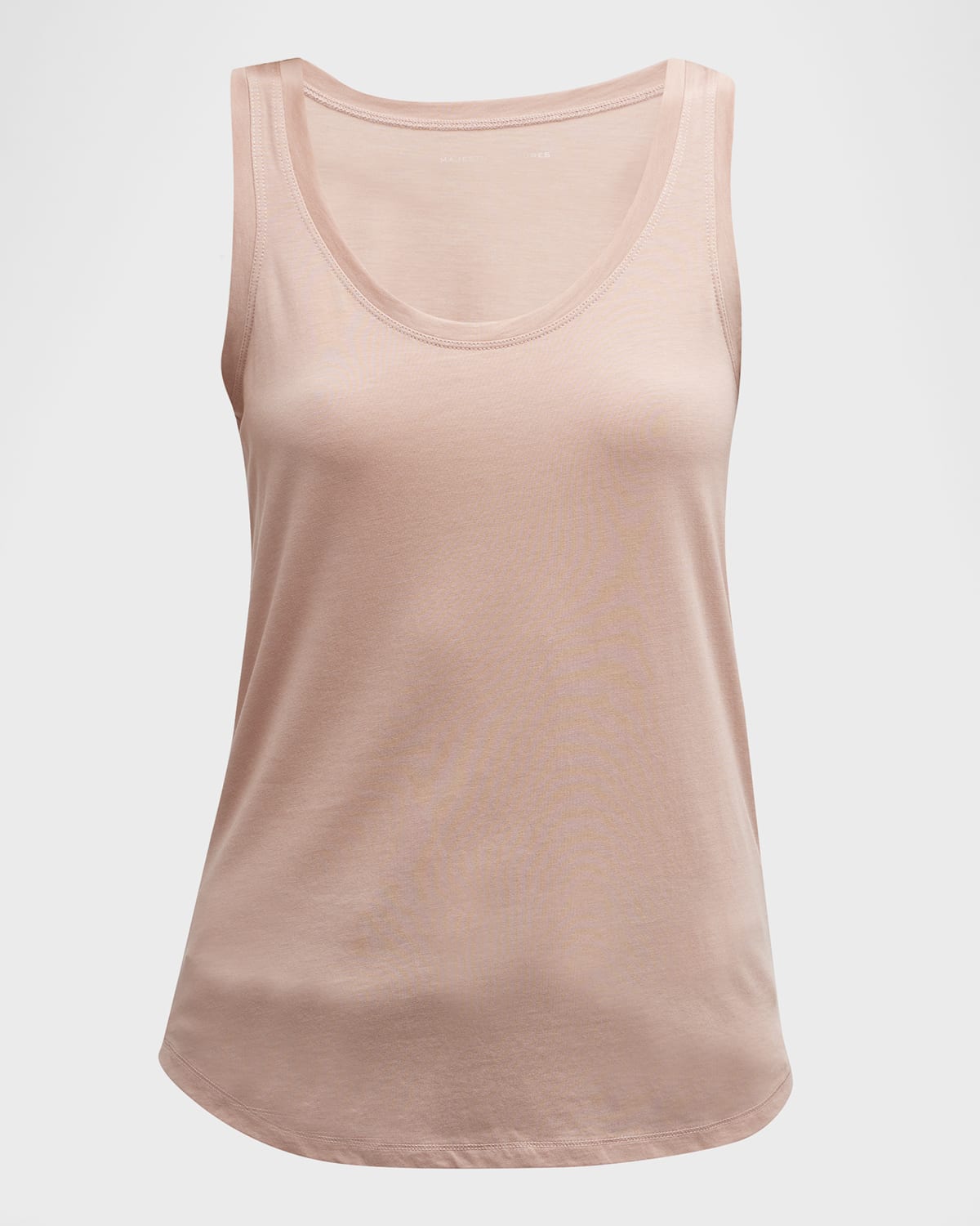 Majestic Soft Touch Tank Top In Rose The