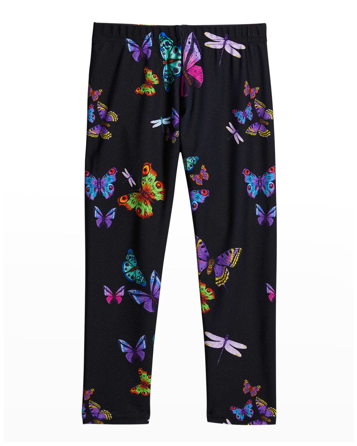 Terez Kids' Girl's Neon Butterflies Leggings In Multi | ModeSens