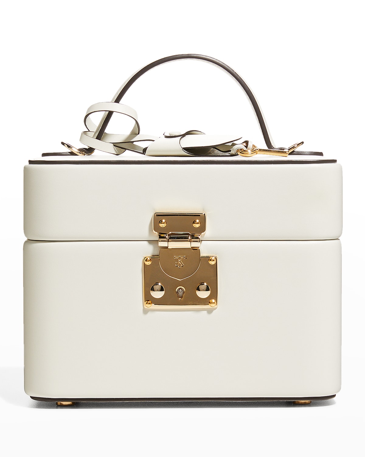 Tanner Krolle Annabel Vanity Box Leather Crossbody Bag