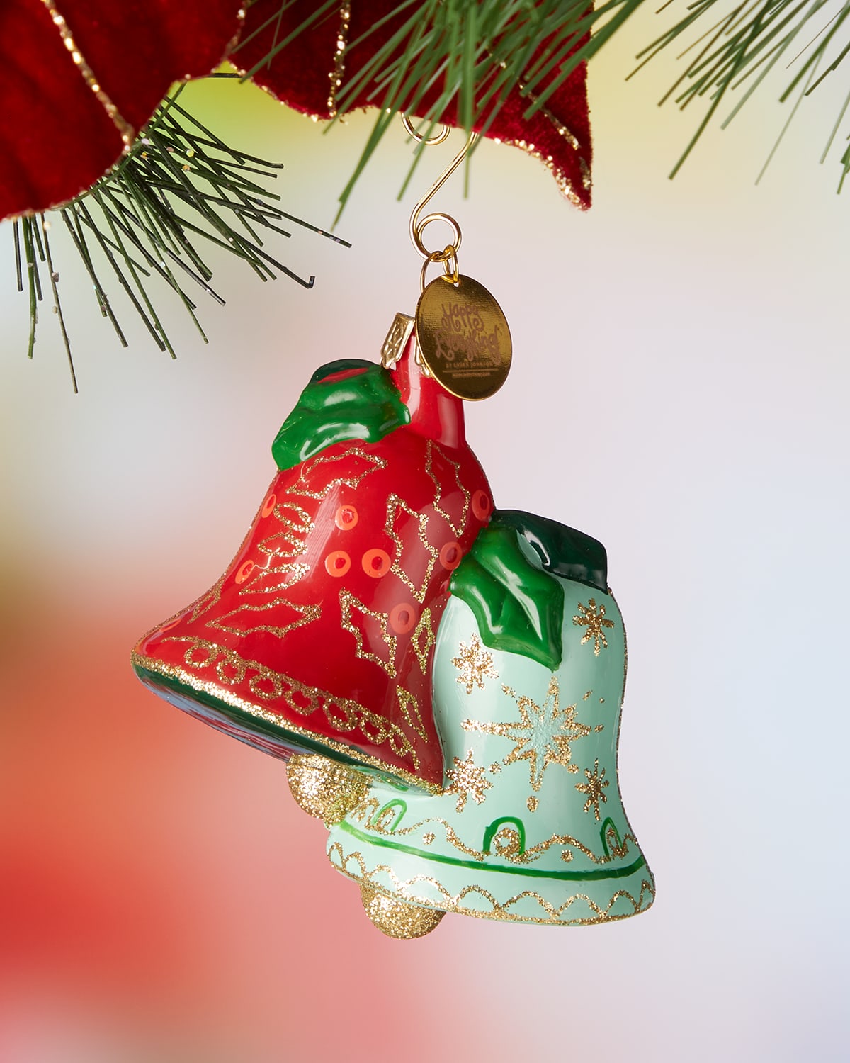 Christmas Bells-Shaped Holiday Ornament