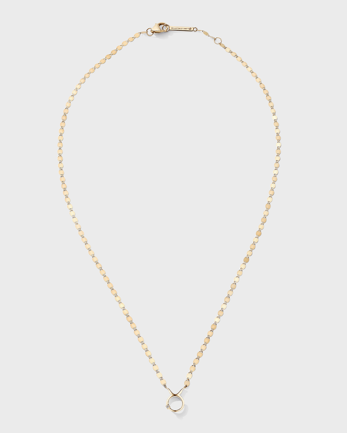 Lana Jewelry Solo Zodiac Necklace In Taurus