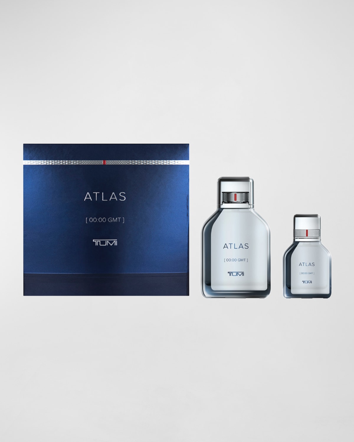Shop Tumi Atlas [00:00 Gmt]  For Men Eau De Parfum Gift Set In Atlas [00:00 Gmt]  Gift Set 100ml  30ml