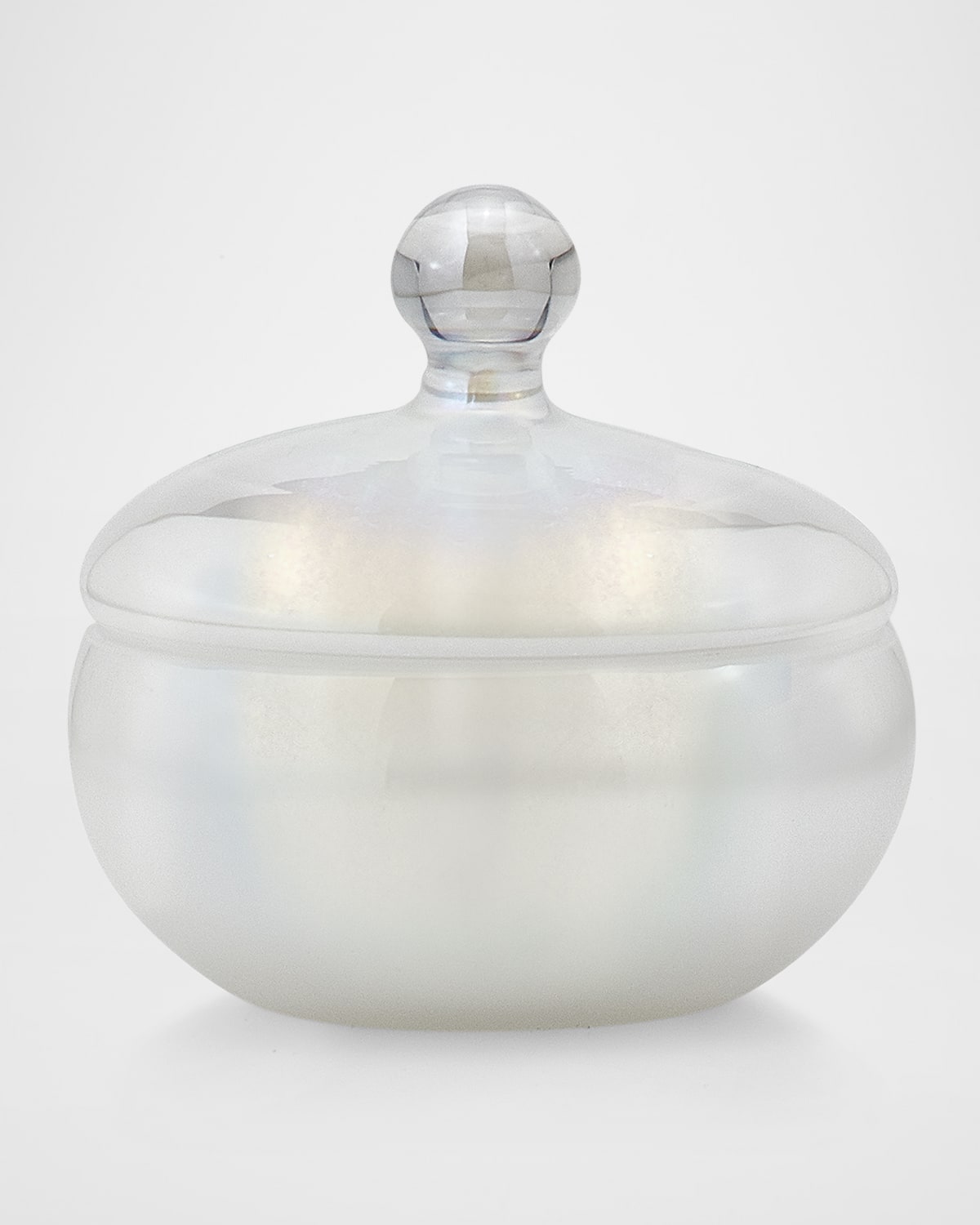 Labrazel Biella Opalescent Glass Canister In Glass