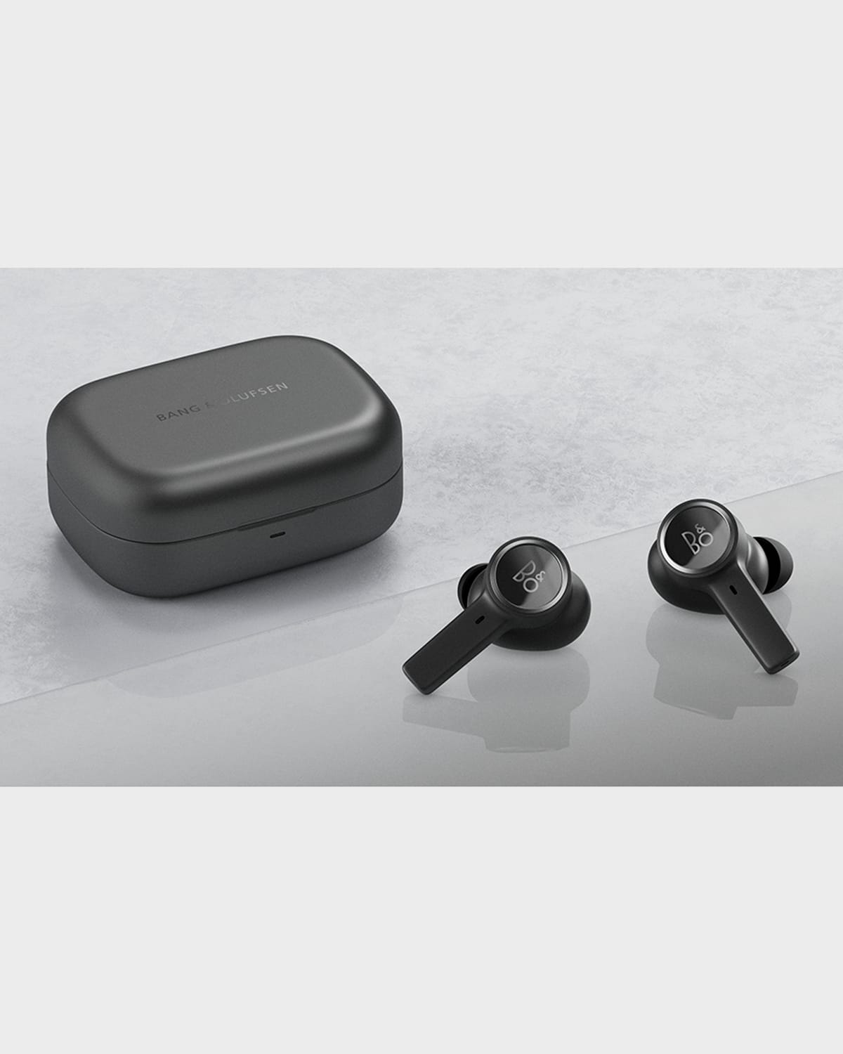 Shop Bang & Olufsen Beoplay Ex Wireless Earbuds In Black Anthracite