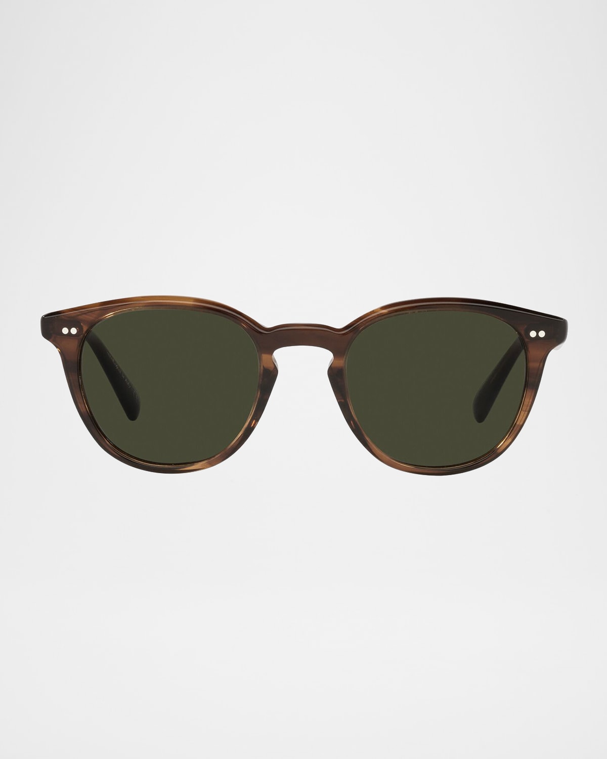 Oliver Peoples Men's Desmon Sun 50 Round Acetate Sunglasses