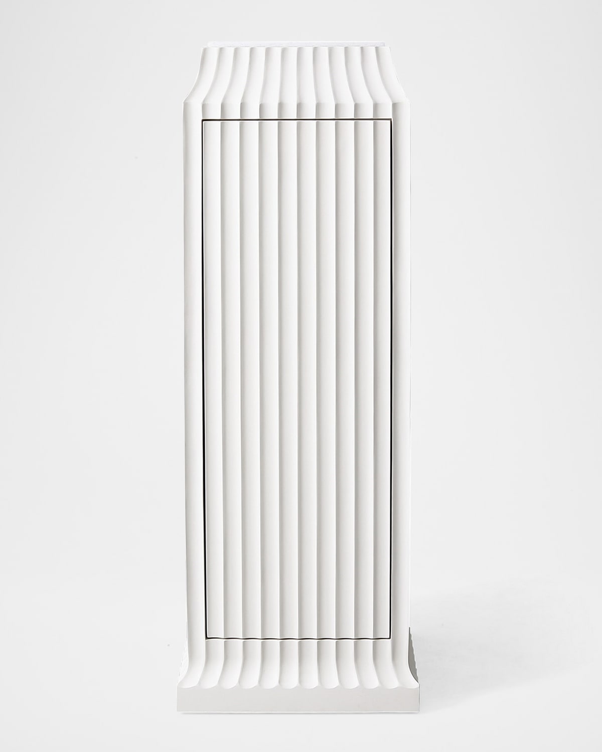 Ashley Childers For Global Views Fountain Pedestal In White