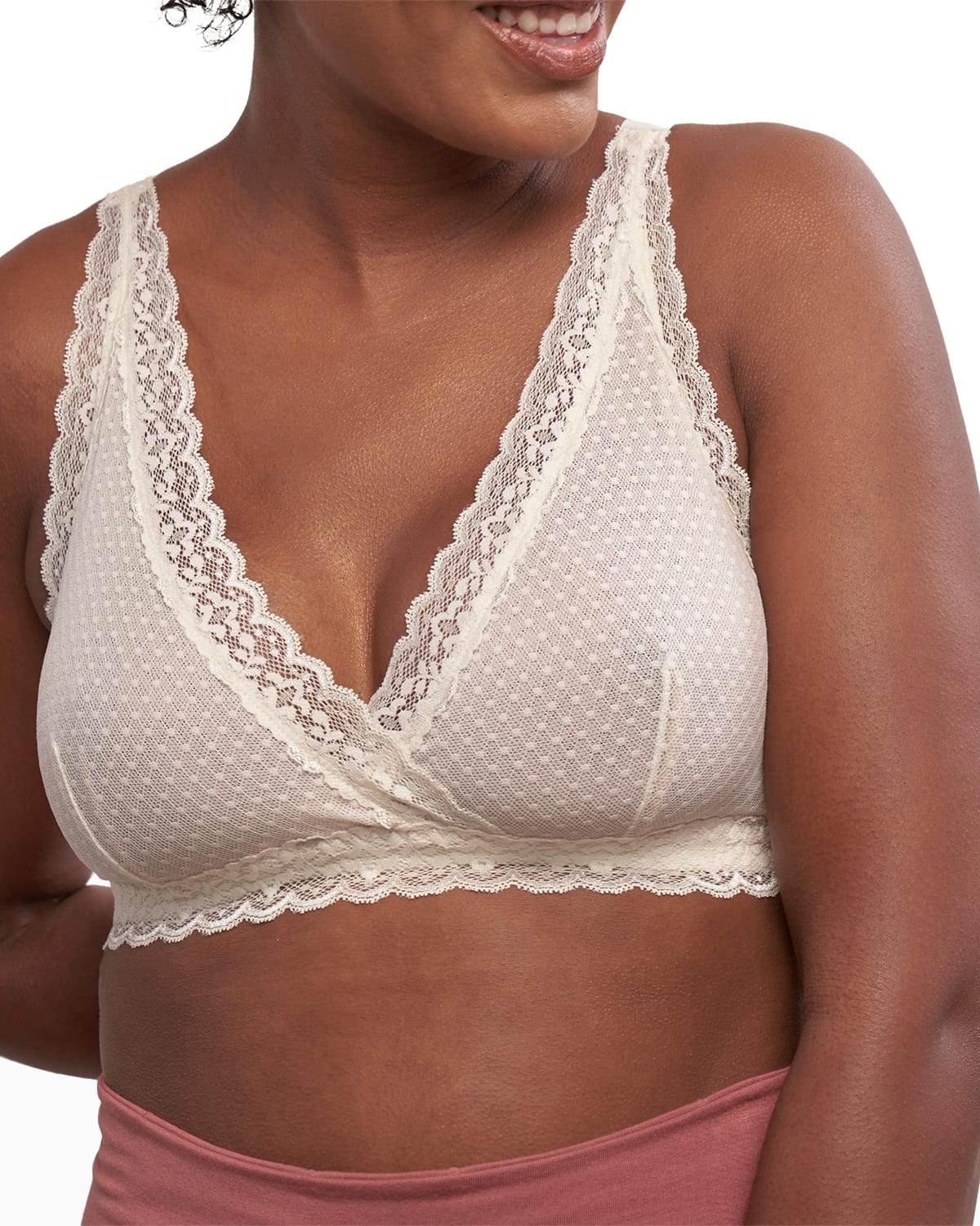 AnaOno Plunging Lace Bralette
