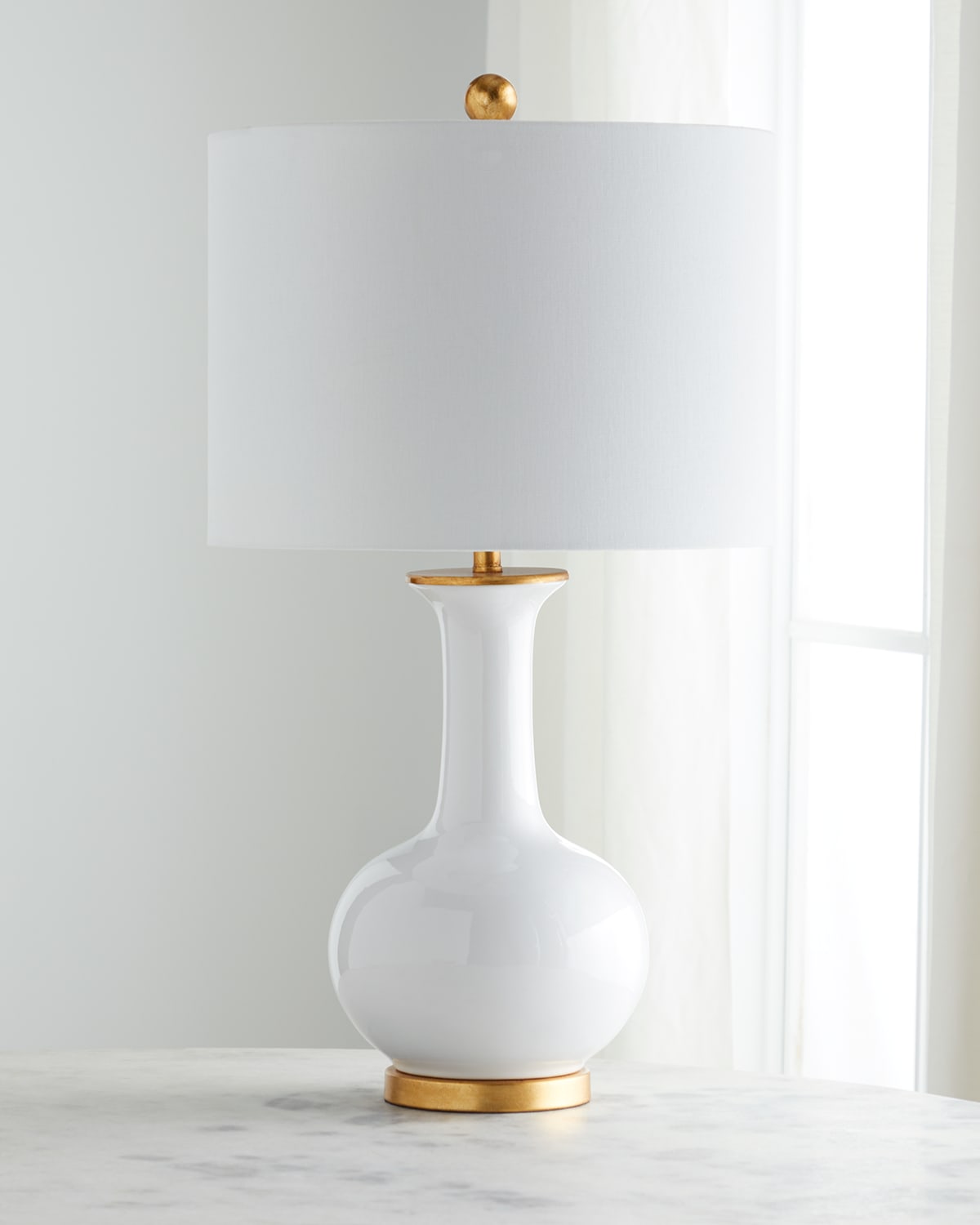 Old World Design Nela Ceramic Table Lamp In Multi