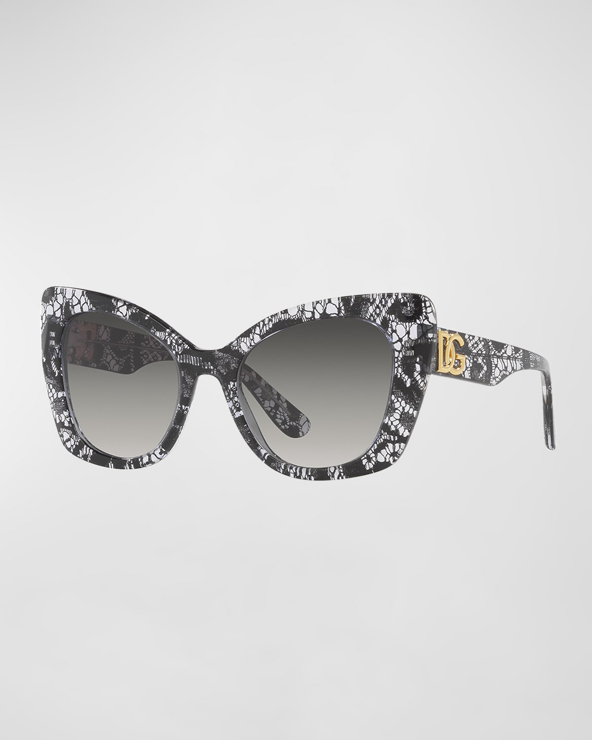 DG Oversized Acetate Cat-Eye Sunglasses