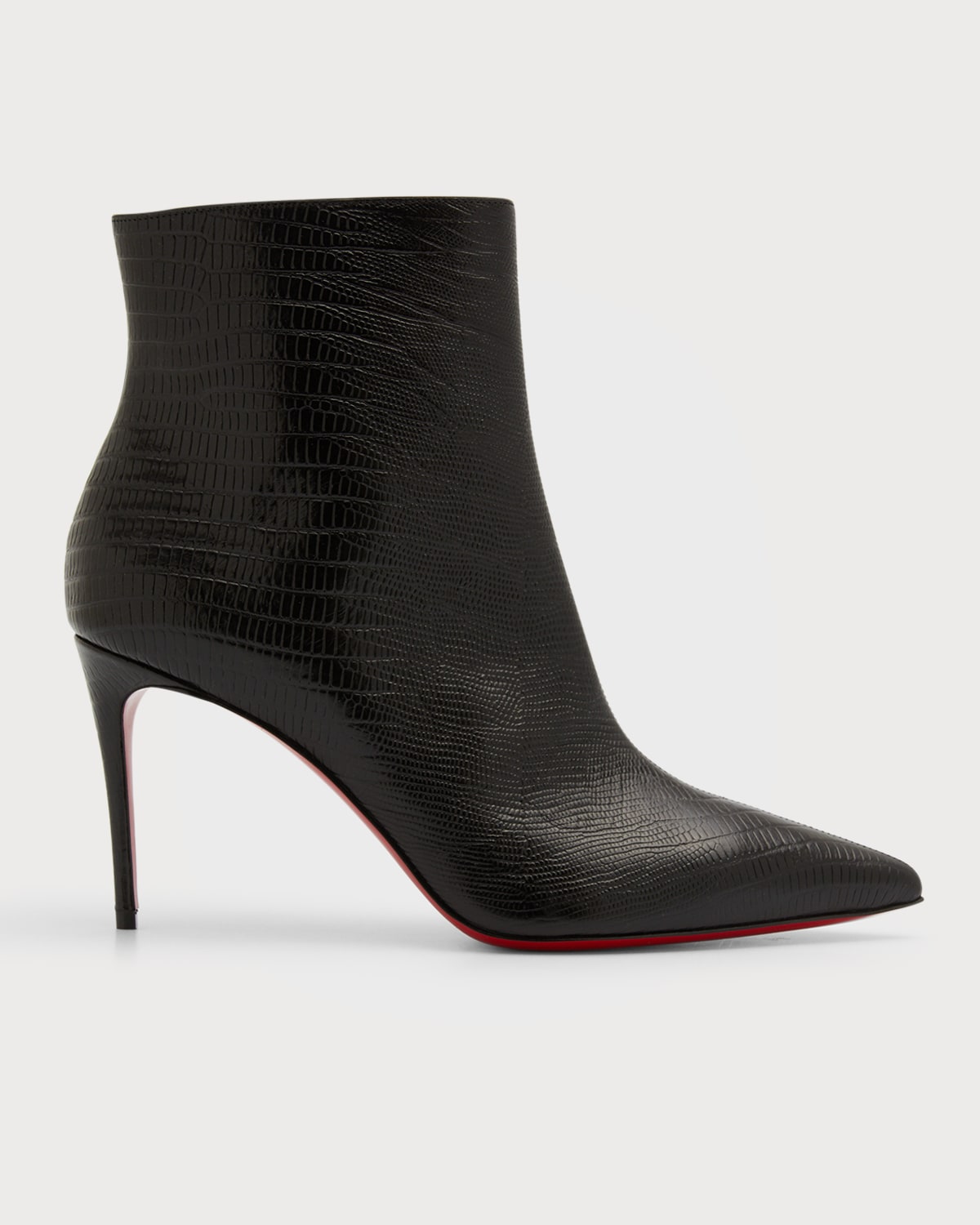 Christian Louboutin So Kate Embossed Red Sole Booties