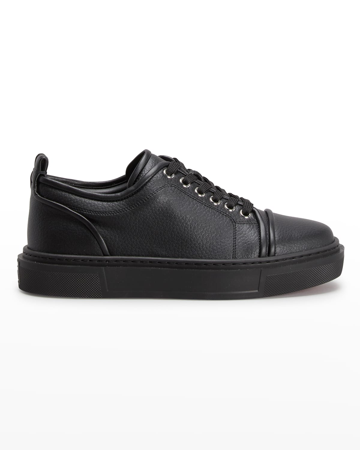 Christian Louboutin Adolon Donna Low-lop Sneakers In Black