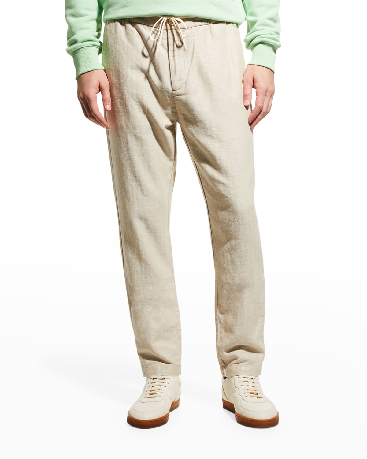 scotch and soda green pants