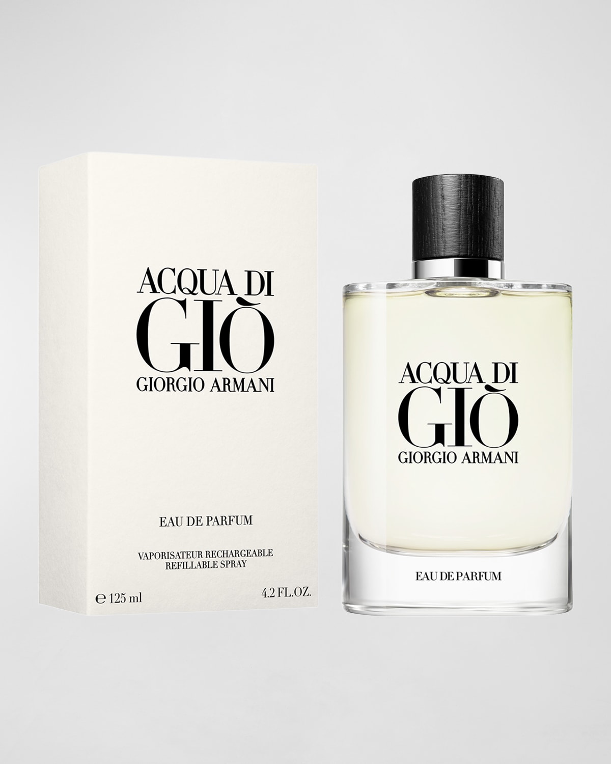 Acqua di Gio For Men Refillable Eau de Parfum, 4.2 oz.