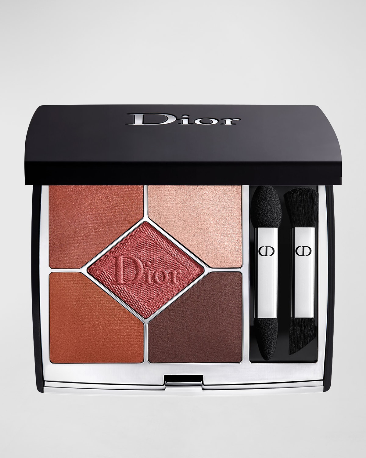 Shop Dior 5 Couleurs Couture Eyeshadow Palette - Velvet Limited Edition In 869 Red Tartan