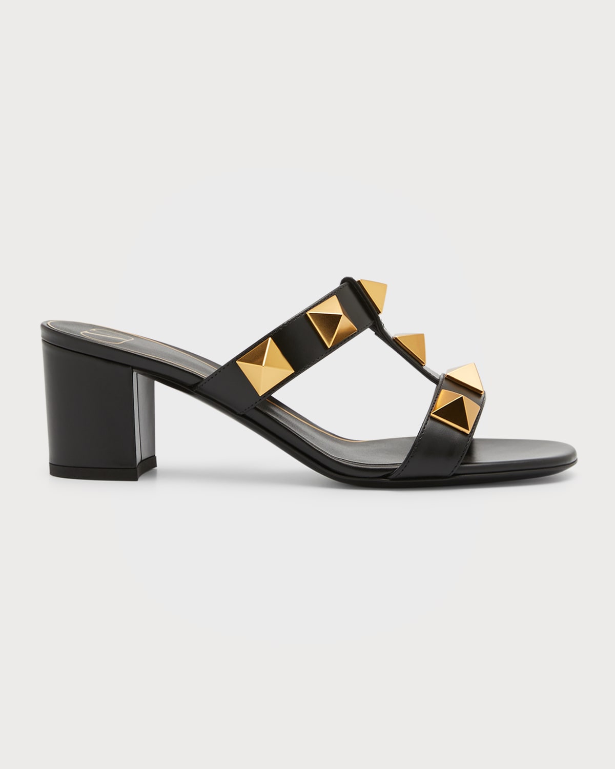 Valentino Garavani Roman Stud Caged Slide Sandals Smart Closet