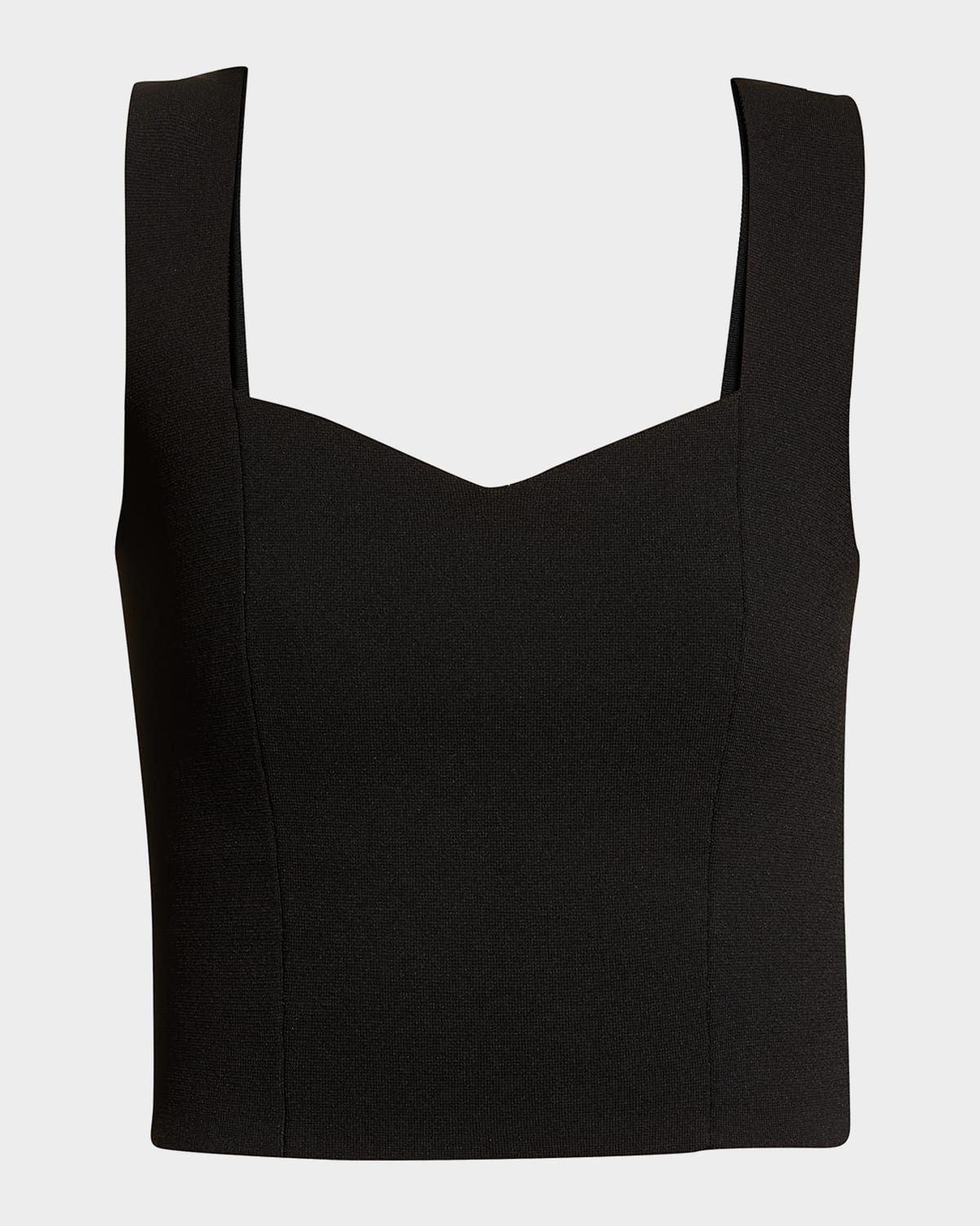 Jordana Seamed Cropped Tank Top