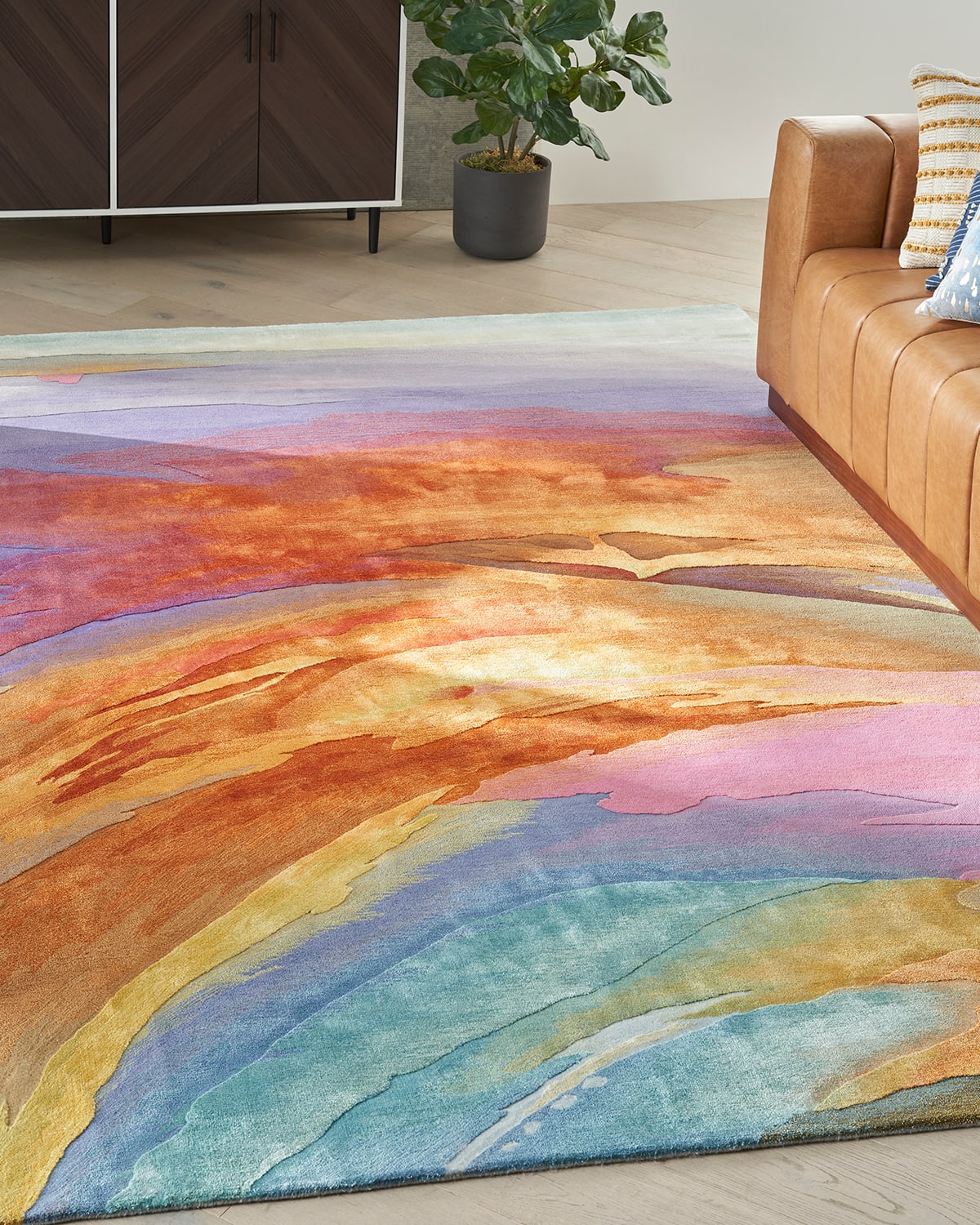 Nourison Bright Hand-tufted Rug, 8' X 10' In Multi