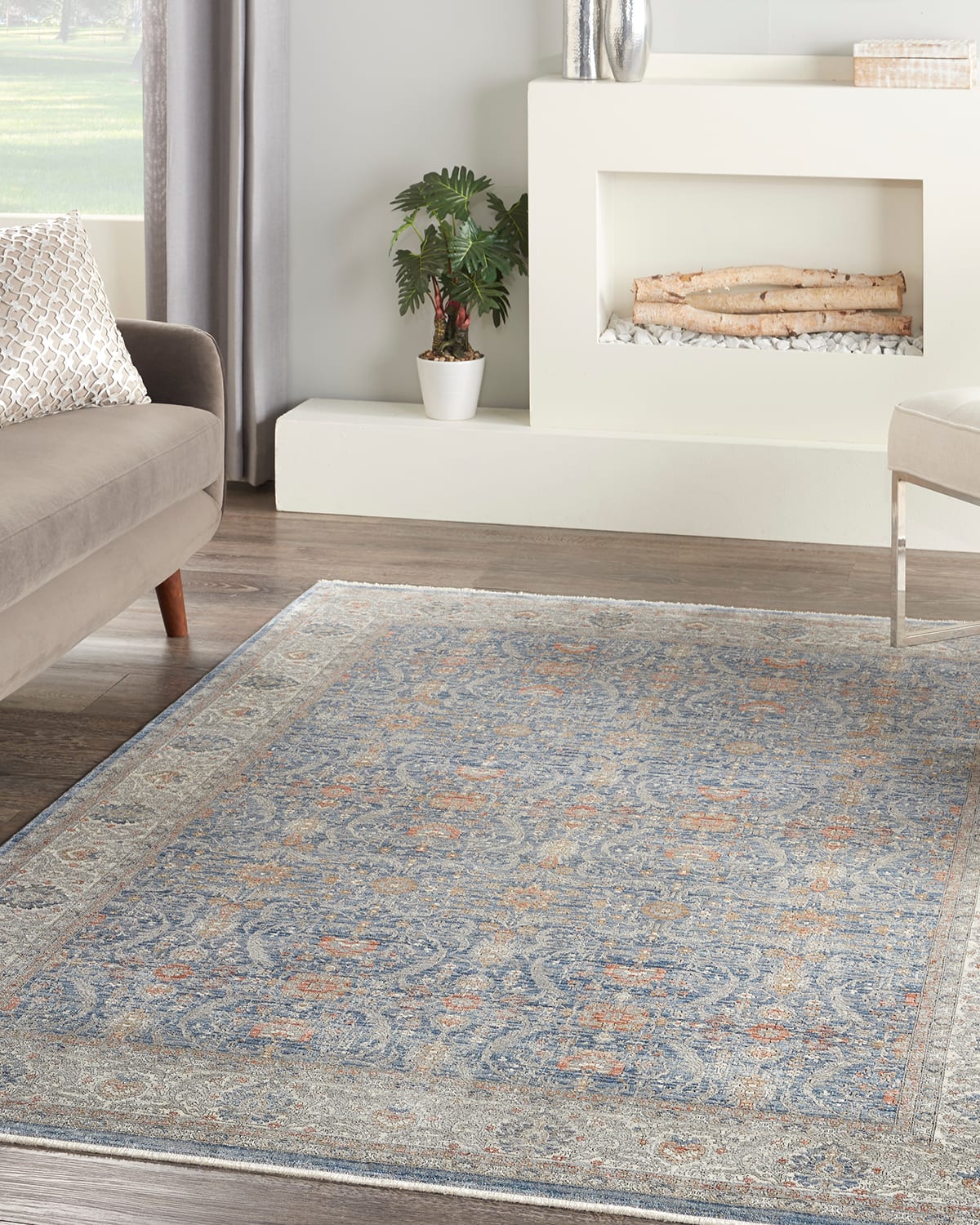 Nourison Simon Power-loomed Rug, 8' X 10' In Light Blue