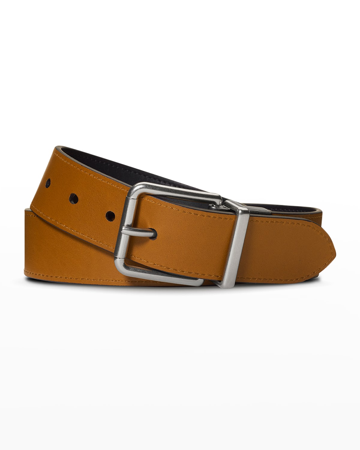 Shinola Men's Reversible Natural Leather Belt In Blacktan 975 ModeSens
