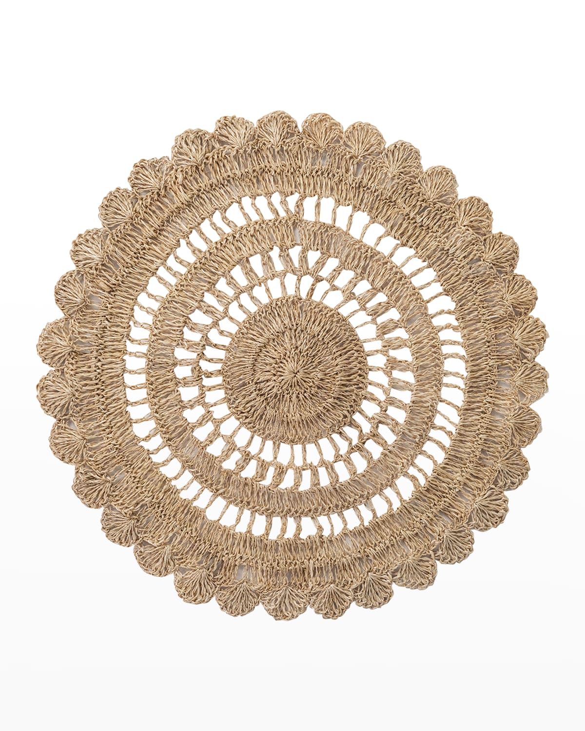 Shop Juliska Macrame Natural Placemat