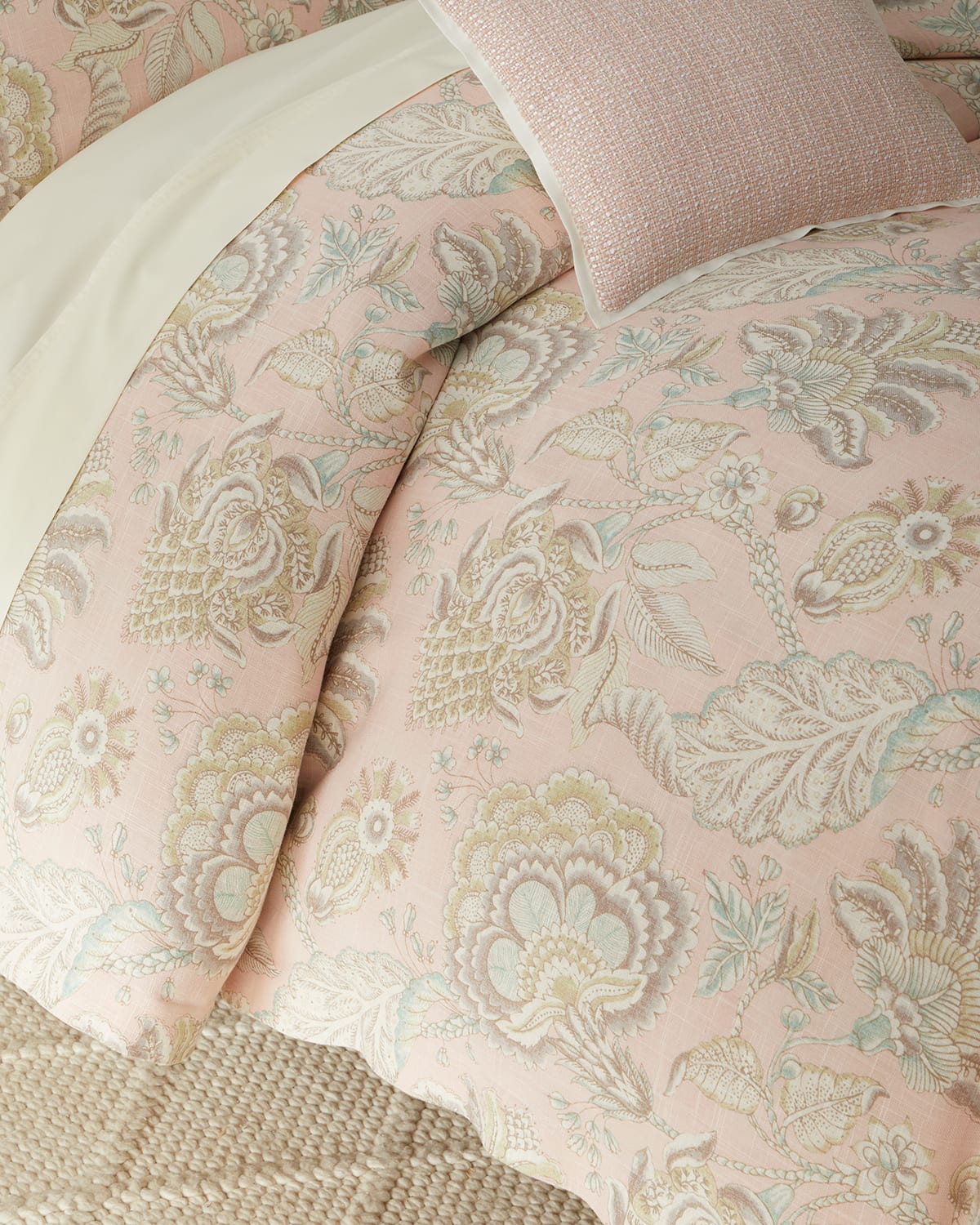 Legacy Beethoven Full Queen Duvet Cover In Dusty Rose