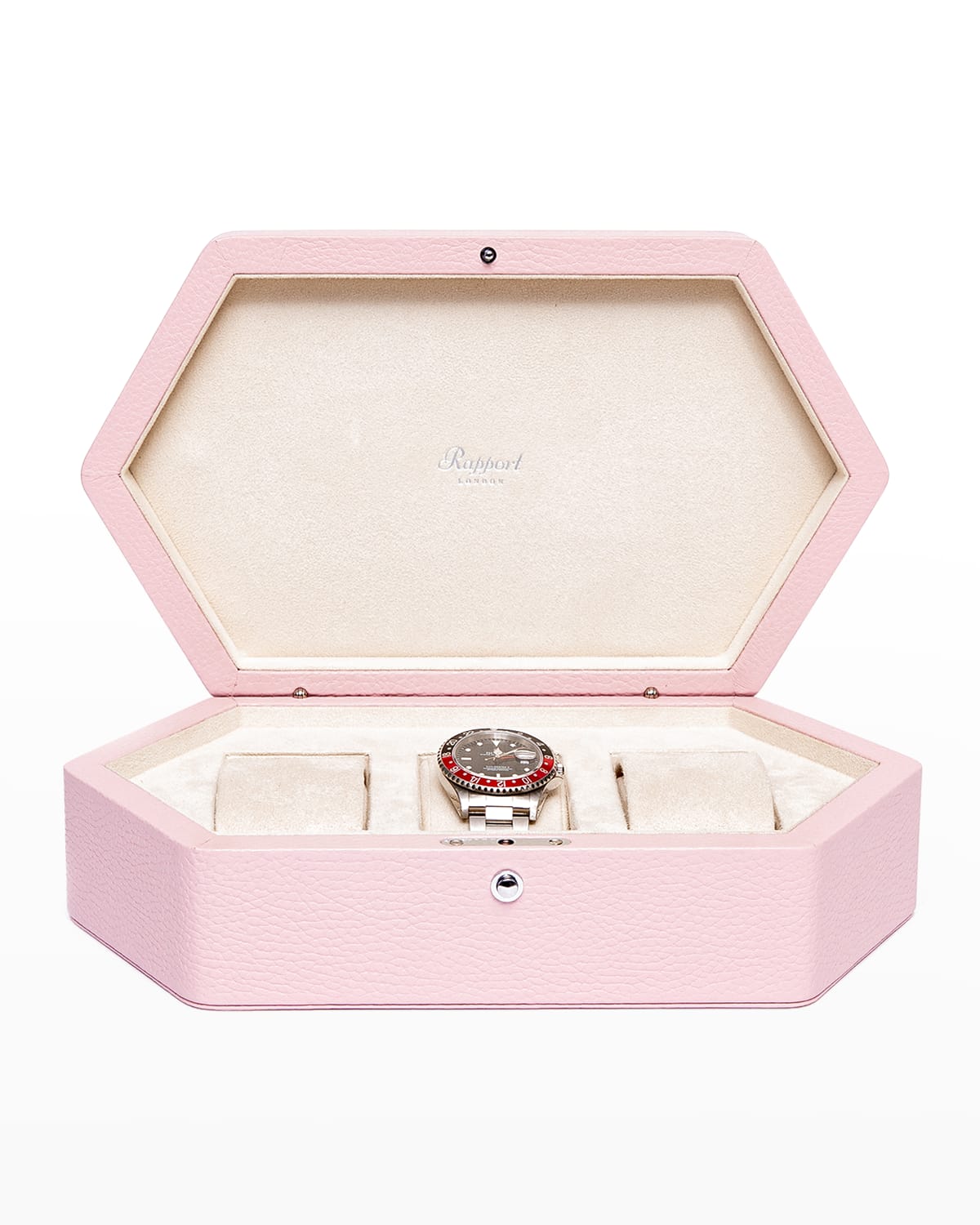 Shop Rapport Portobello Watch Box In Pink