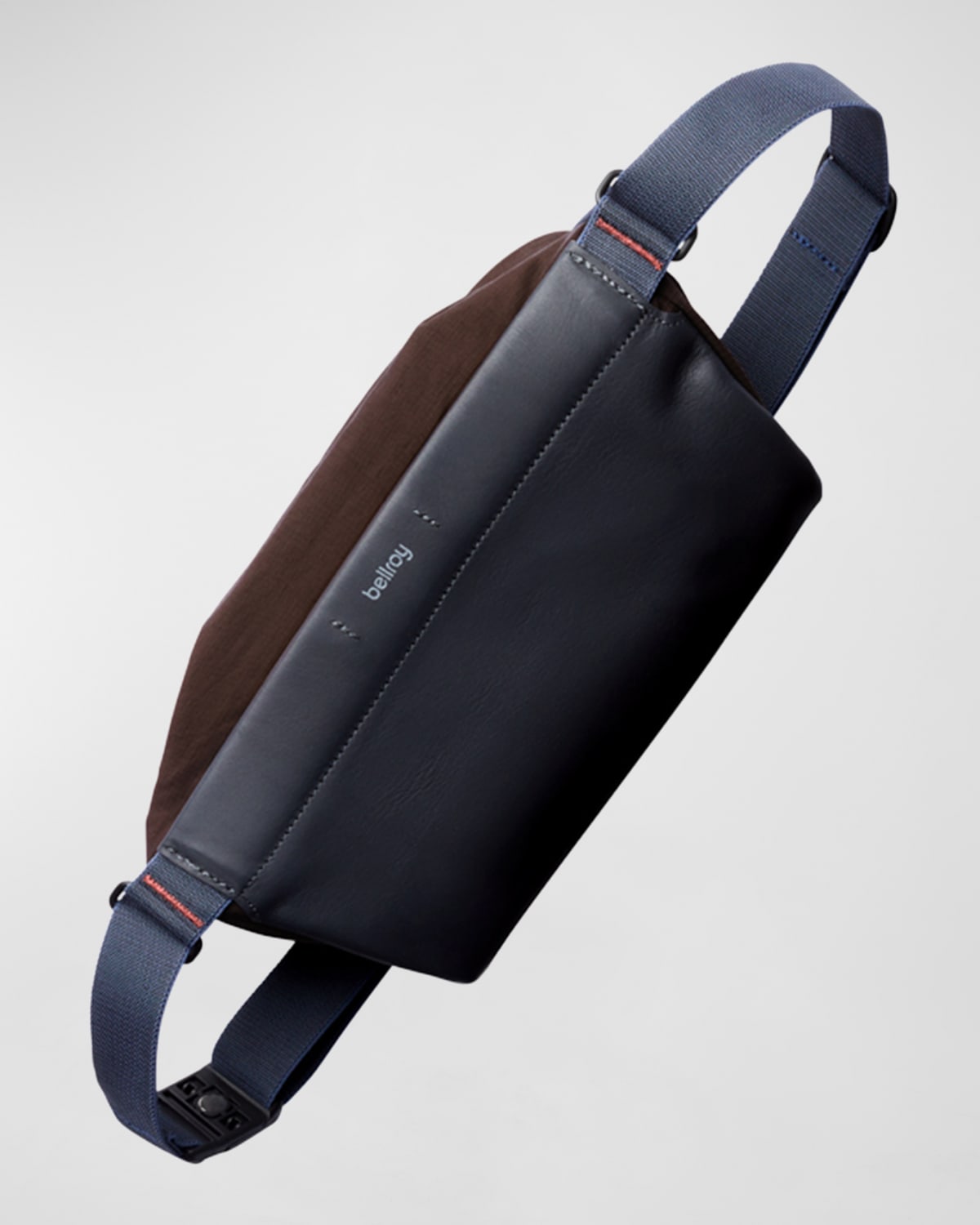 Bellroy Men's Mini Sling Premium Leather & Nylon Belt Bag