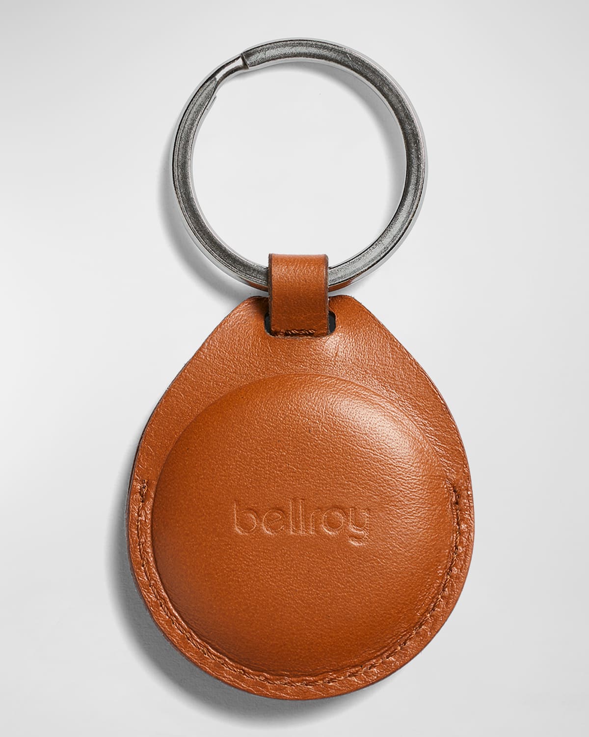 Men's AirTag™ Key Ring & Leather Sleeve